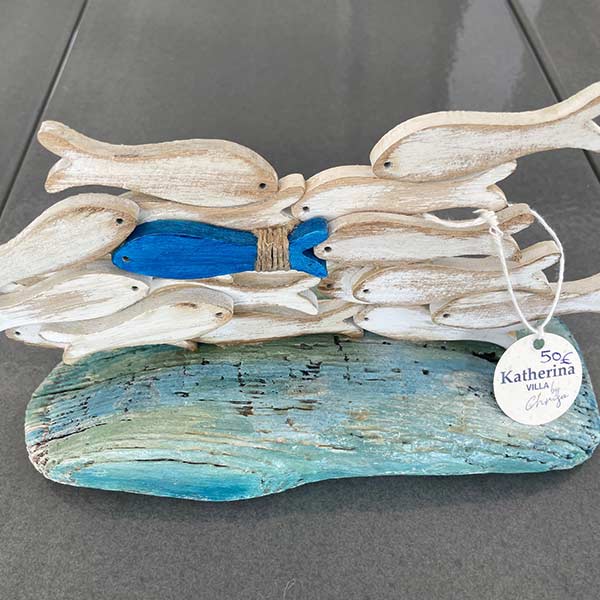 Blue fish - 20 cm x 12 cm - 50 € Blue fish - 20 cm x 12 cm - 50 €